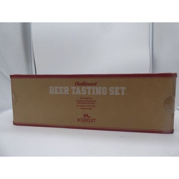 Wembley Chalkboard Beer Tasting Set - Picture 6 of 6